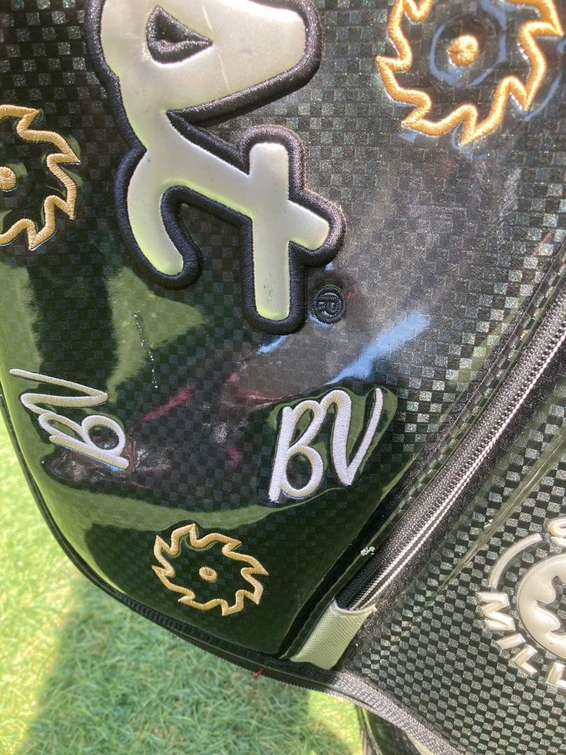 希少！タイトリスト　ボーケーデザイン　3点式キャディバッグ