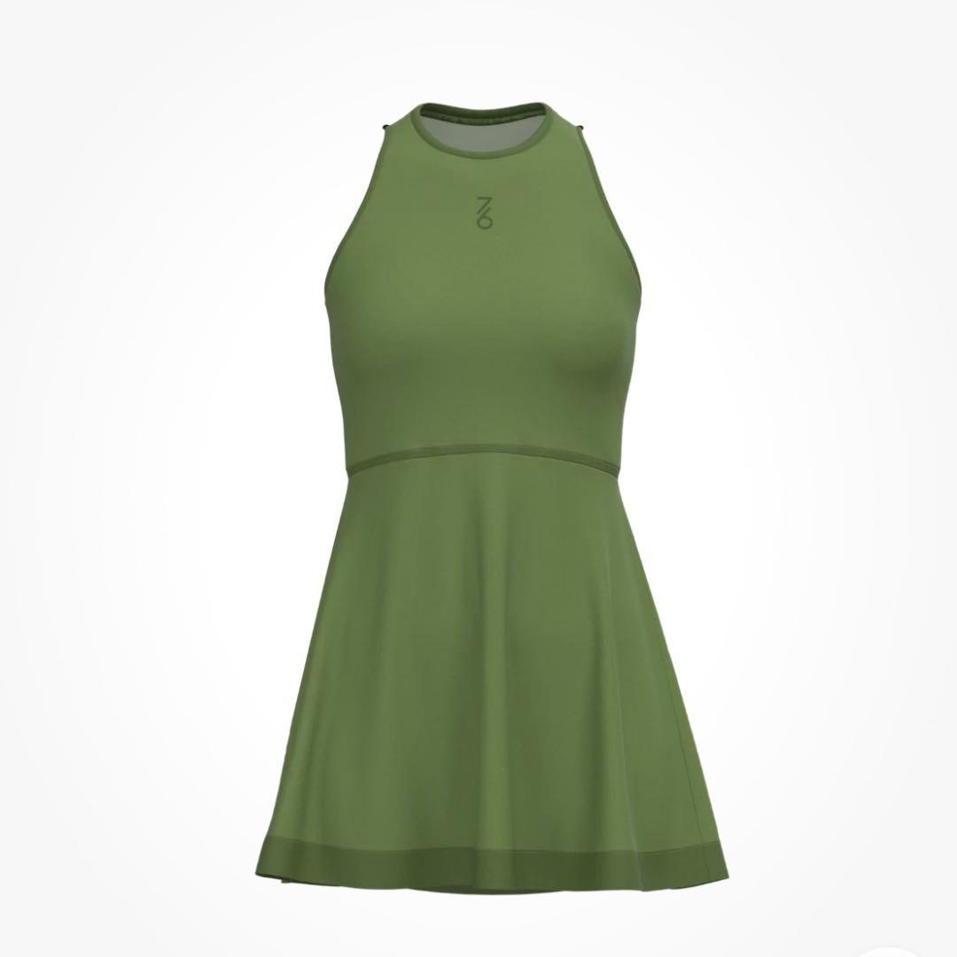日本初上陸　セブンシックス　テニスウェア　ワンピース　グリーン