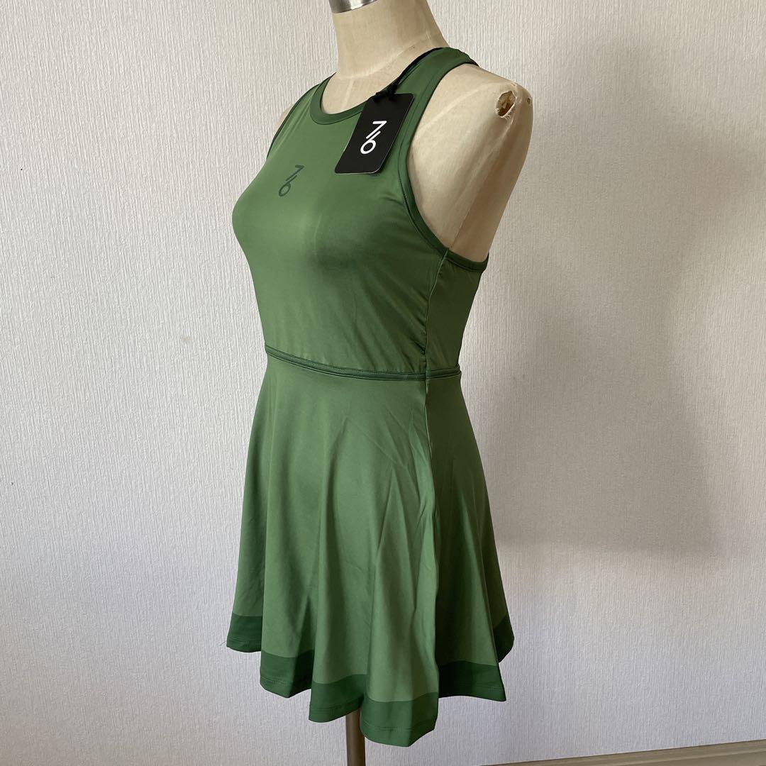 日本初上陸　セブンシックス　テニスウェア　ワンピース　グリーン