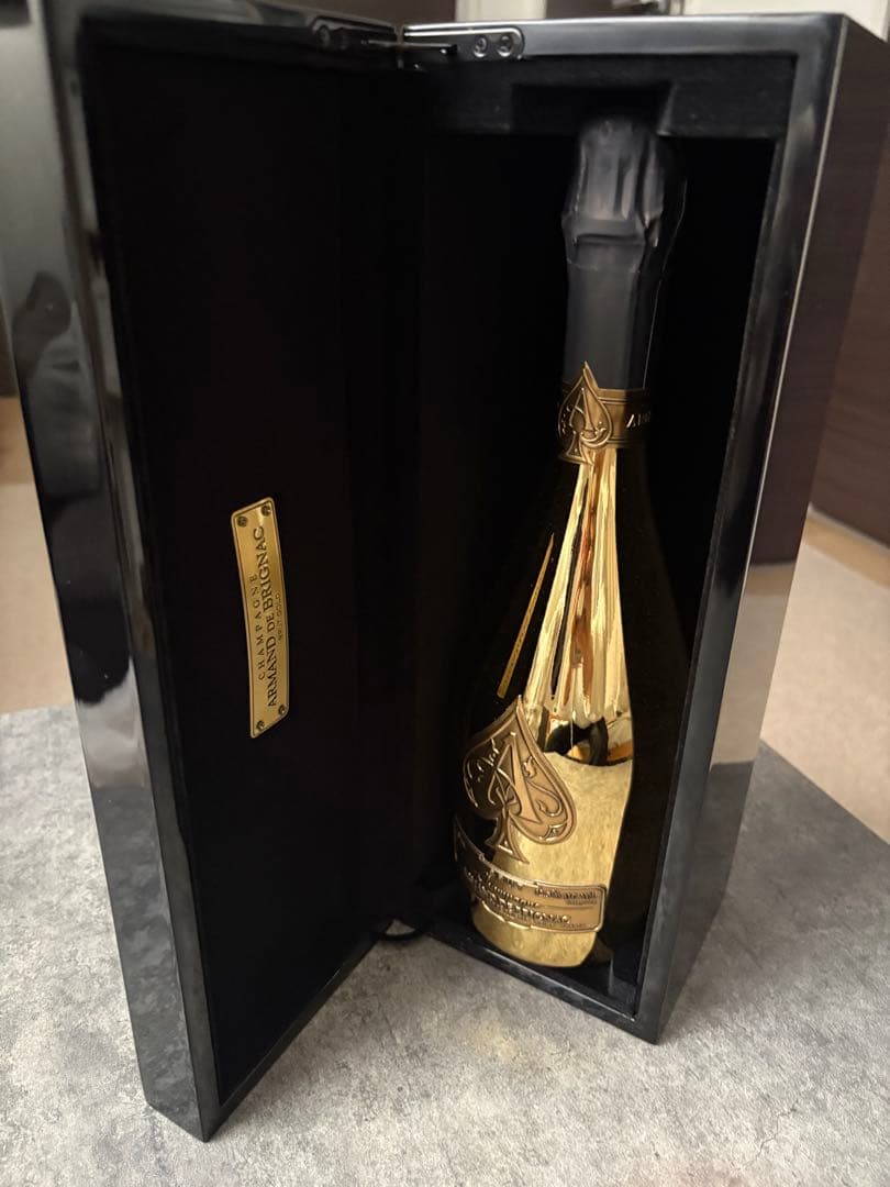〔未開封〕Armand de Brignac ゴールドシャンパン