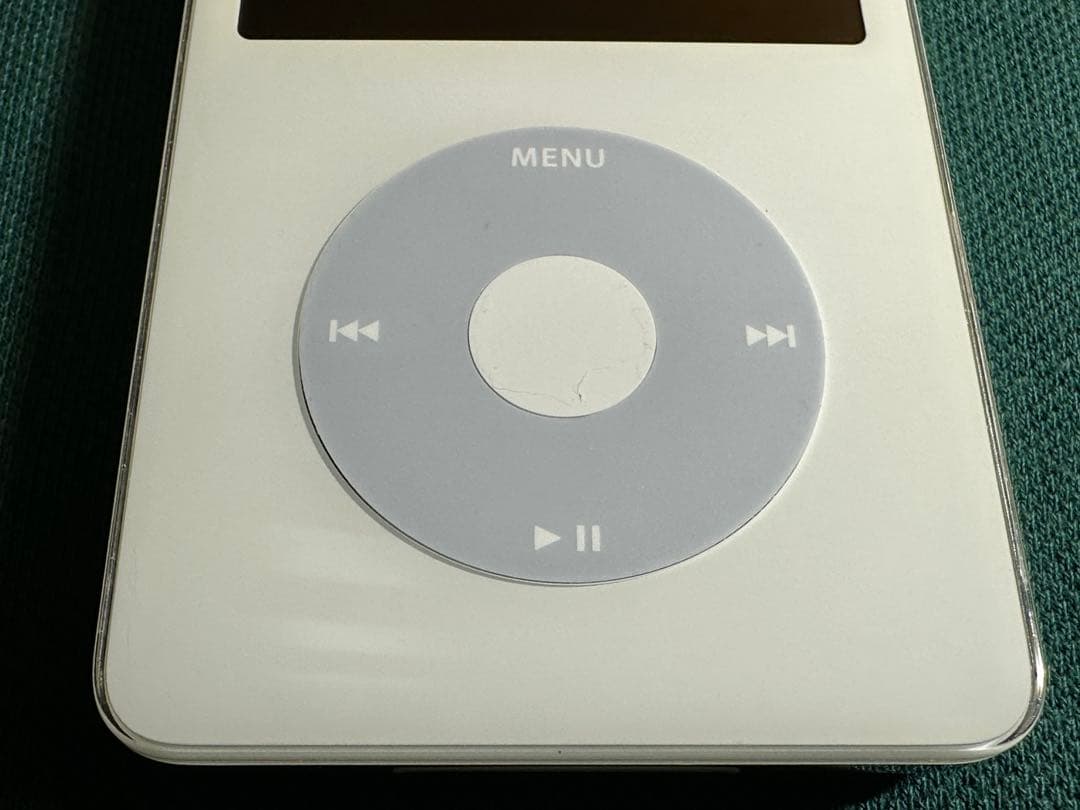 きれいなiPod Classic 5.5世代 MA444 30GB新品バッテリー