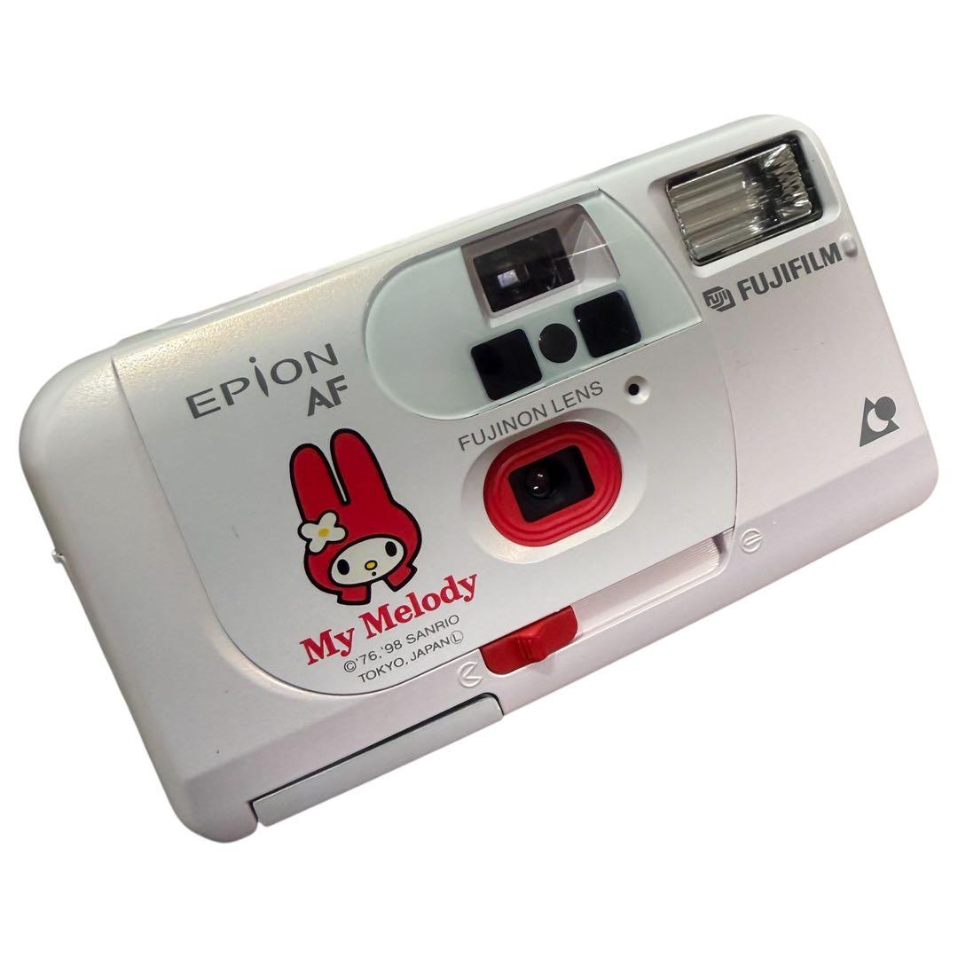 簡易動作確認済み 希少品 入手困難 美品 マイメロディ フィルムカメラ エピオン