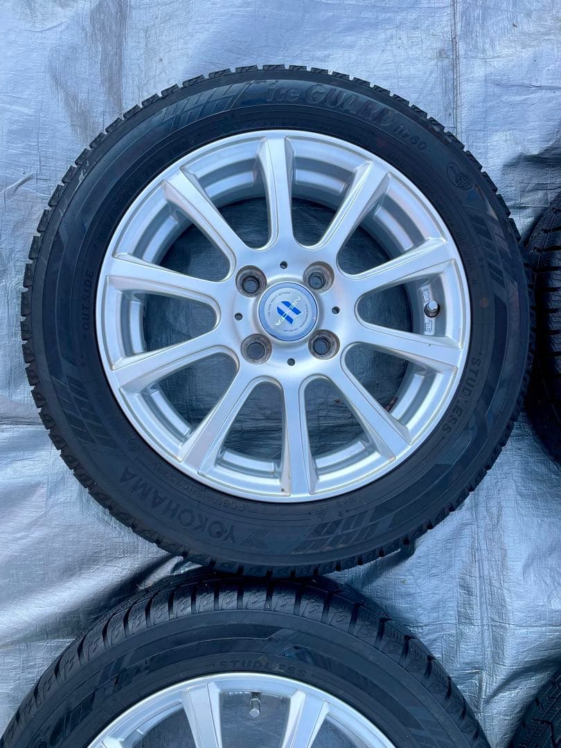 155/65R14 スタッドレスタイヤ ホイールセット