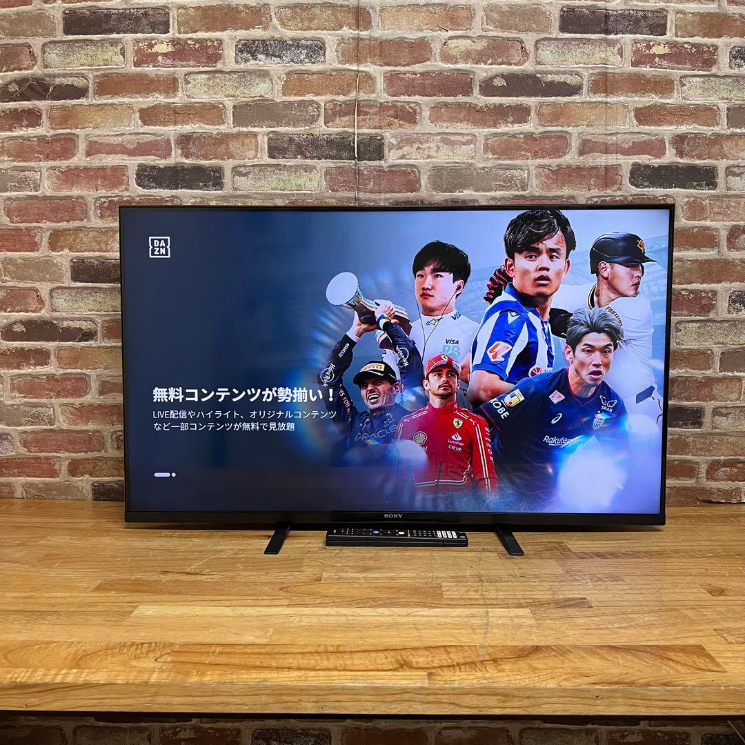 SONY 43V型 4K 液晶テレビ BRAVIA KJ-43X85J 22年製