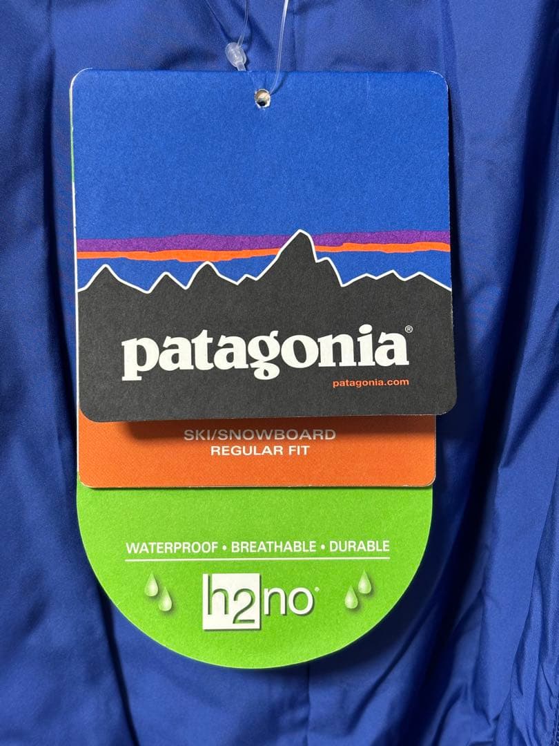 パタゴニアスキーウェア上下セットM〜Sネイビー