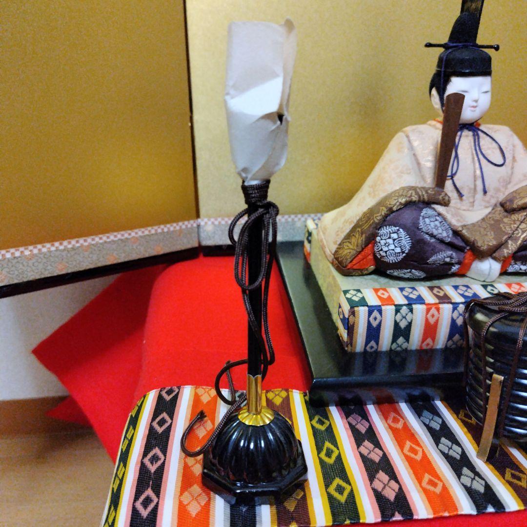 雛人形　真多呂人形　弥生雛セット　雛祭り　レトロ 親王飾り
