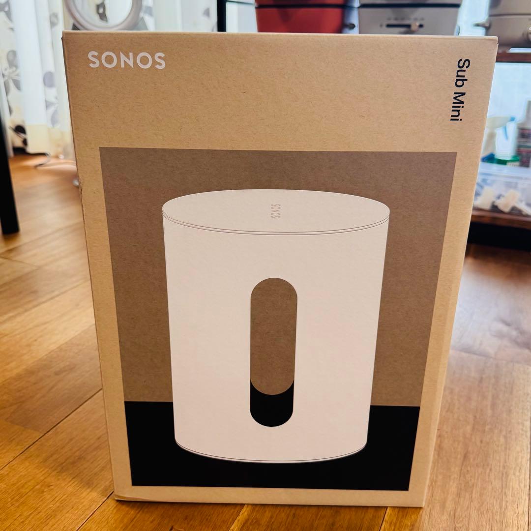 【新品未開封】SONOS Sub Mini ワイヤレスサブウーファー ホワイト