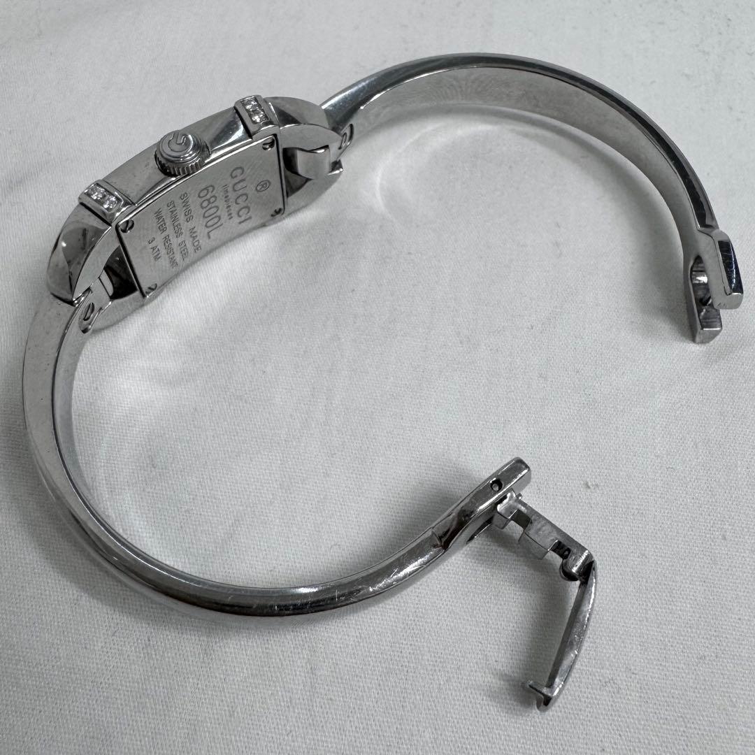 ★ピンク猫さん専用ページ★ Gucci バングルウォッチダイヤモンドベゼルシェル