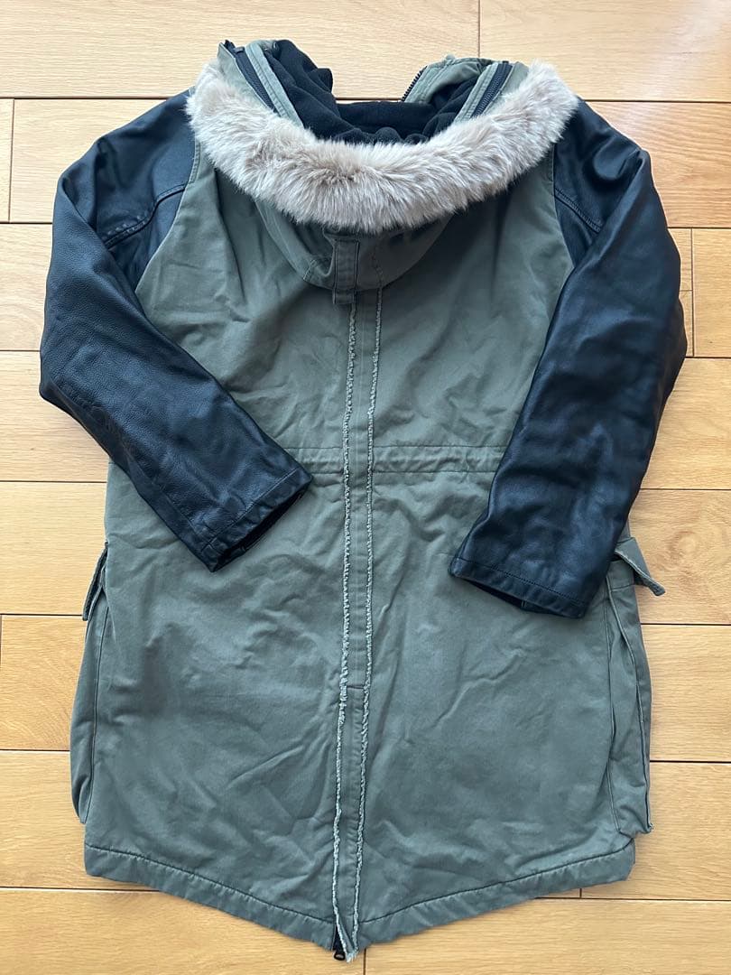 モッズコート 袖レザー　VIRGO サイズ3