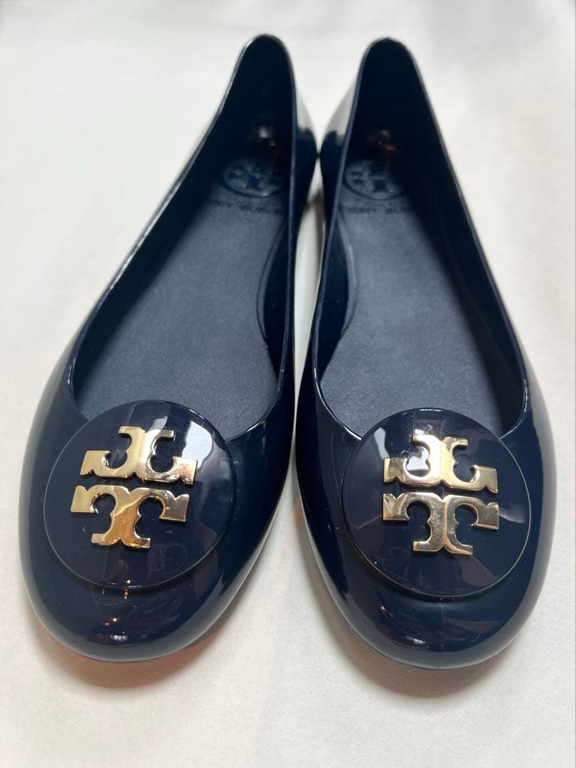 極美品⭐︎トリーバーチ　レインシューズ　フラットシューズ　サイズ8 24.5cm位