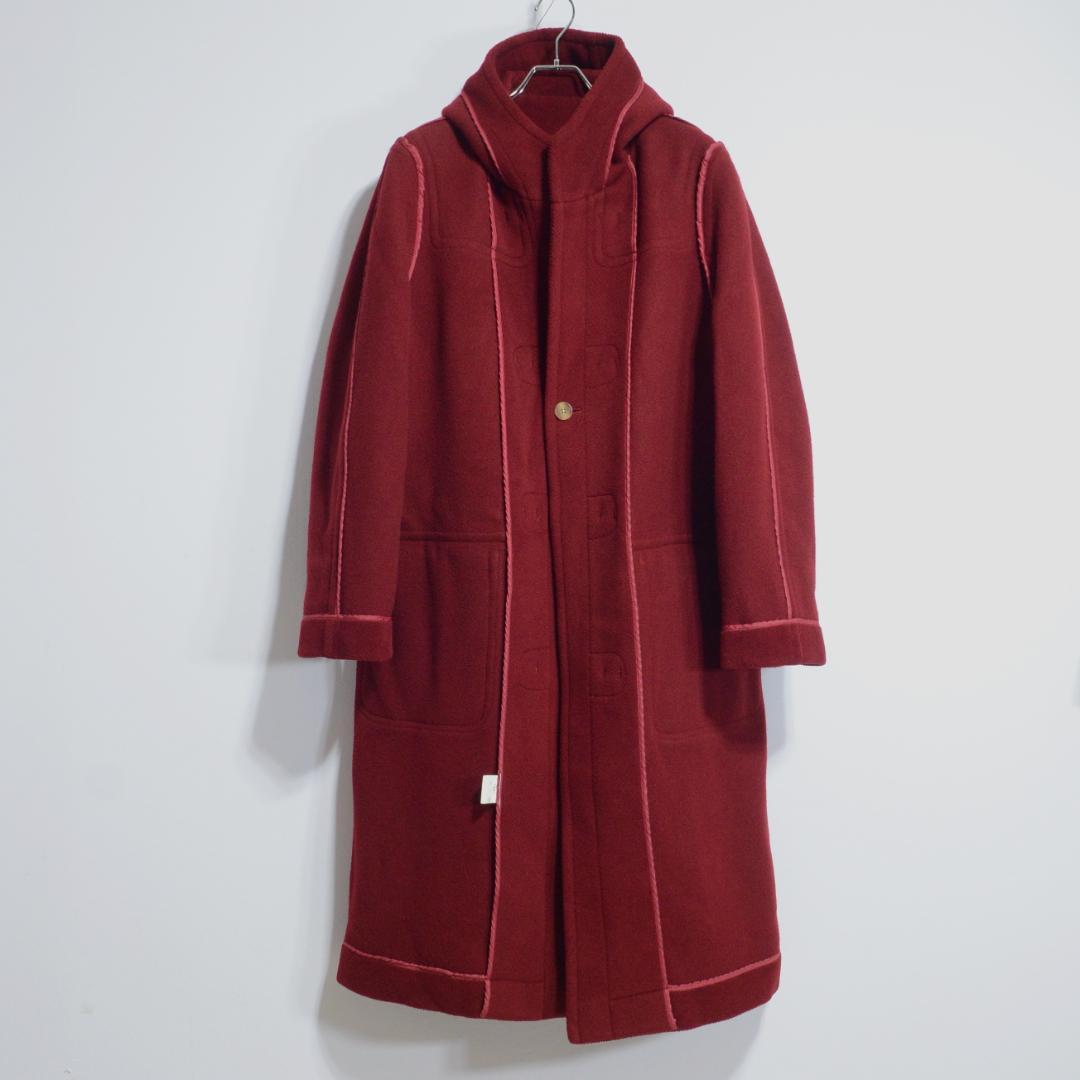 超極上品 オールドイングランド ムーアブルック ダッフルコート ワイン 46