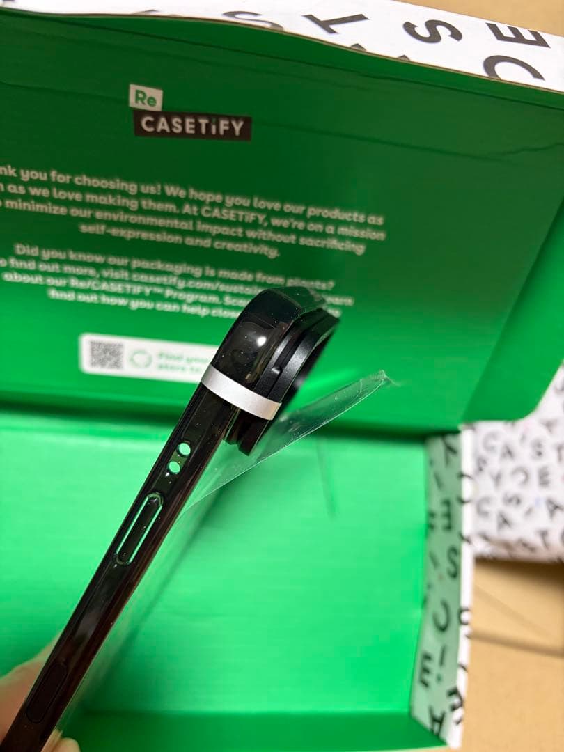 iPhoneアクセサリー casetify iPhoneAir big dumb mirror v2