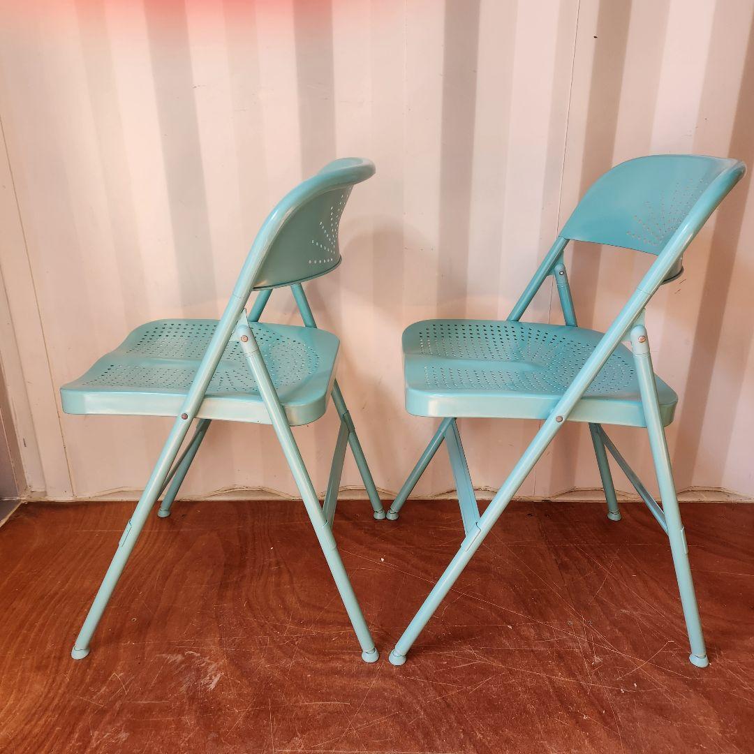 美品 廃盤 IKEA イケア FRODE フローデ 折りたたみ椅子 2脚
