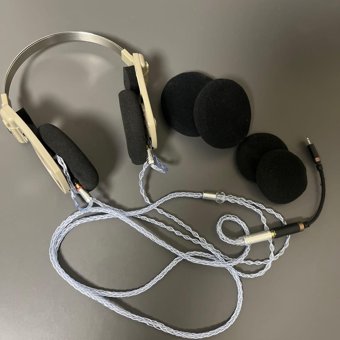 koss porta pro MMCX化済み 有線ケーブル付き ケース付き