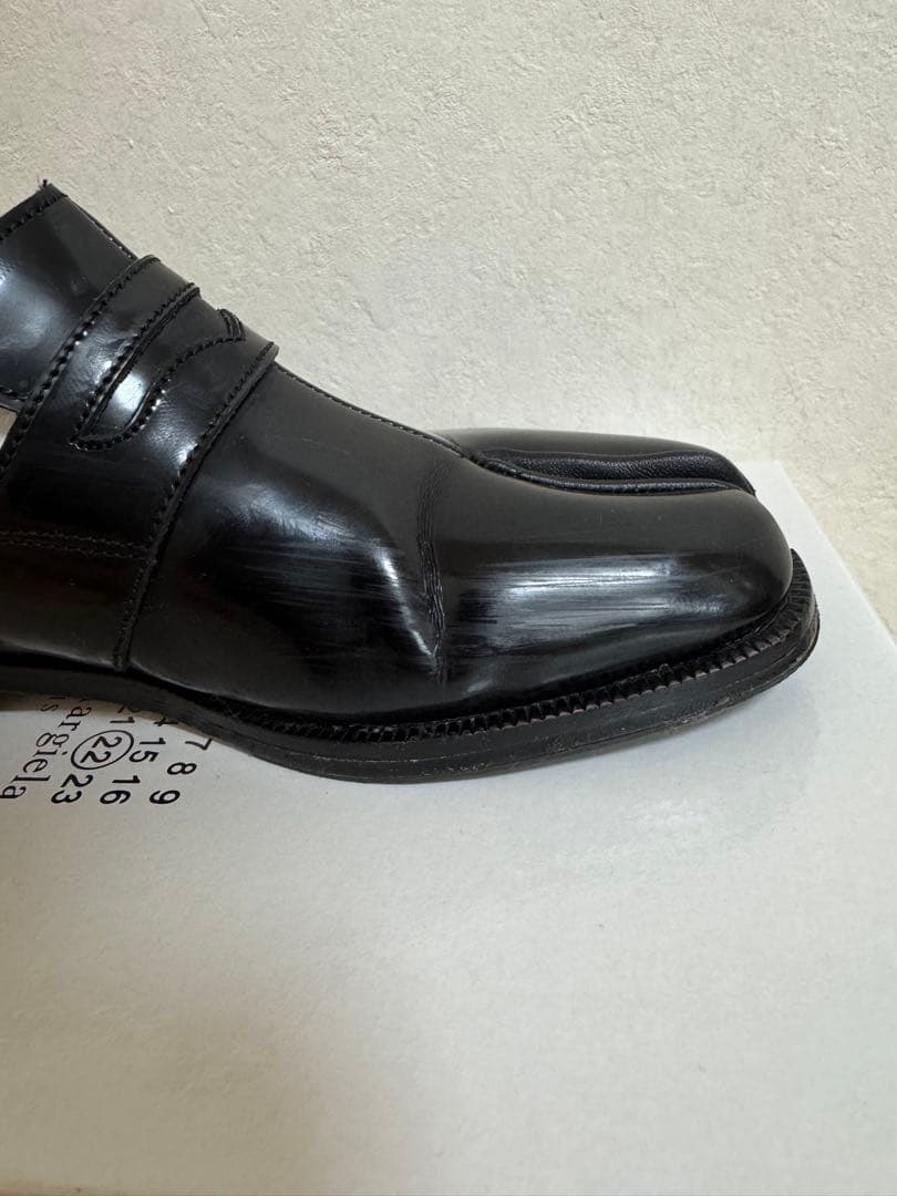 Maison Margiela Tabi 足袋 ローファー ブラック 38