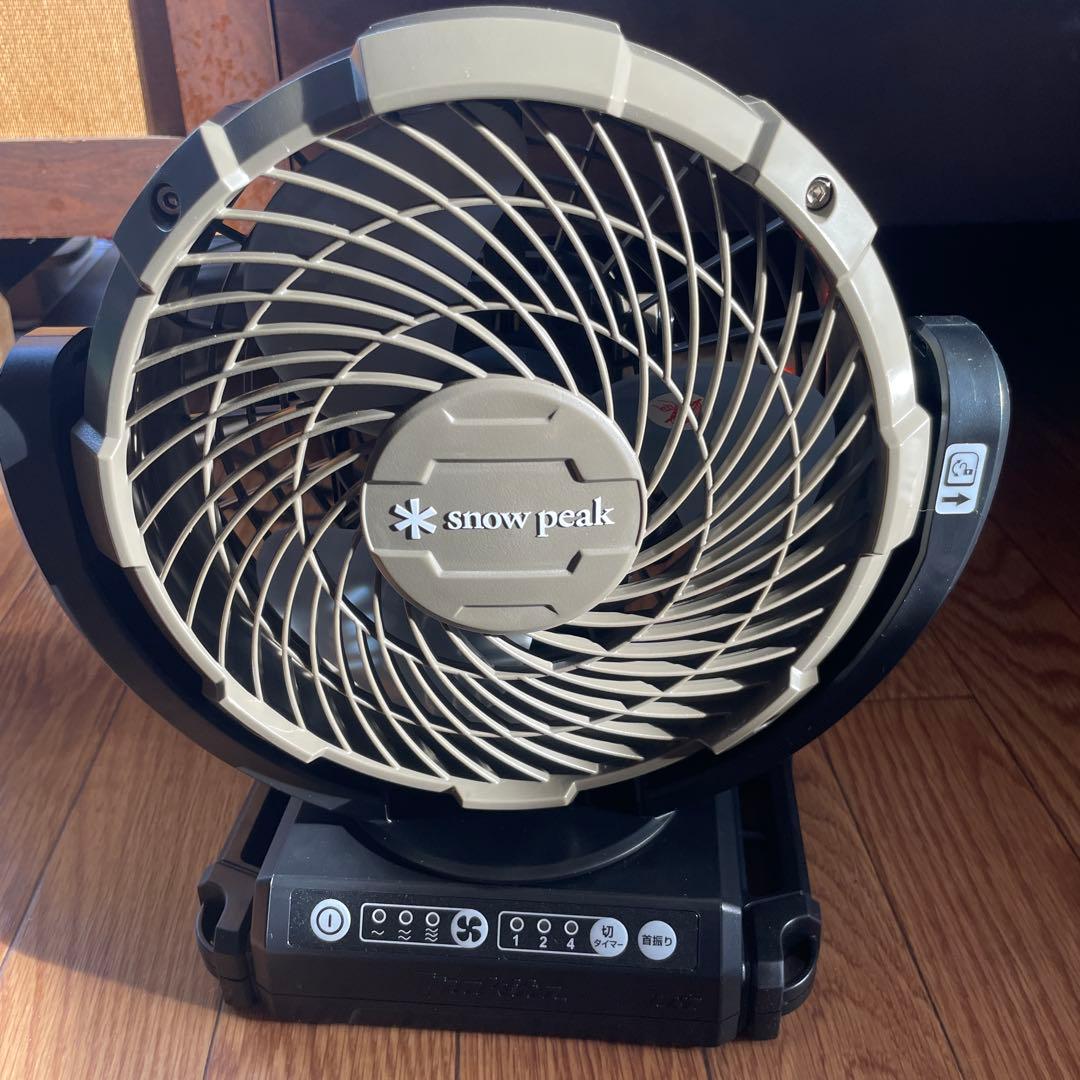  peak 扇風機 DC18RC 充電器付き