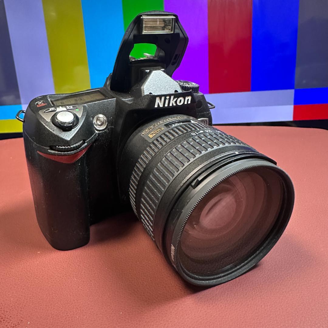 ニコン D70 デジタル一眼レフカメラ 18-70mmレンズ、CF32GB付き