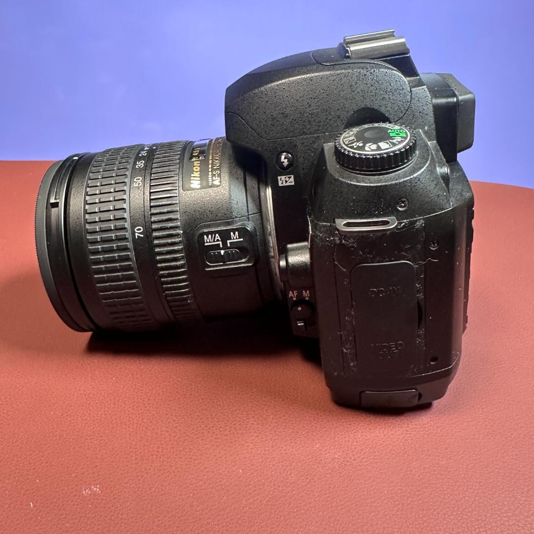 ニコン D70 デジタル一眼レフカメラ 18-70mmレンズ、CF32GB付き