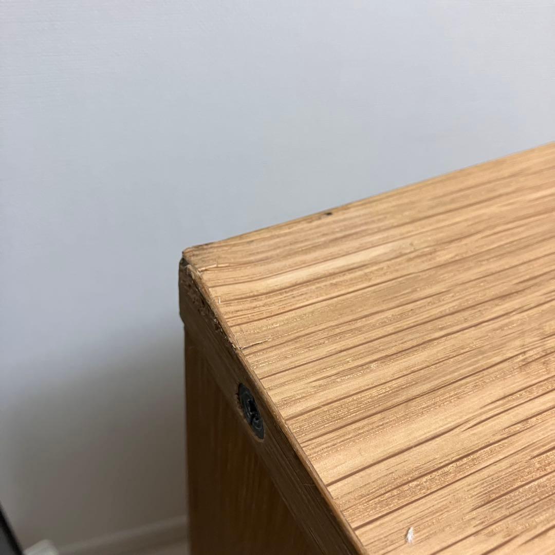 無印良品 スタッキングシェルフセット・３段×２列・オーク材※引出し無し