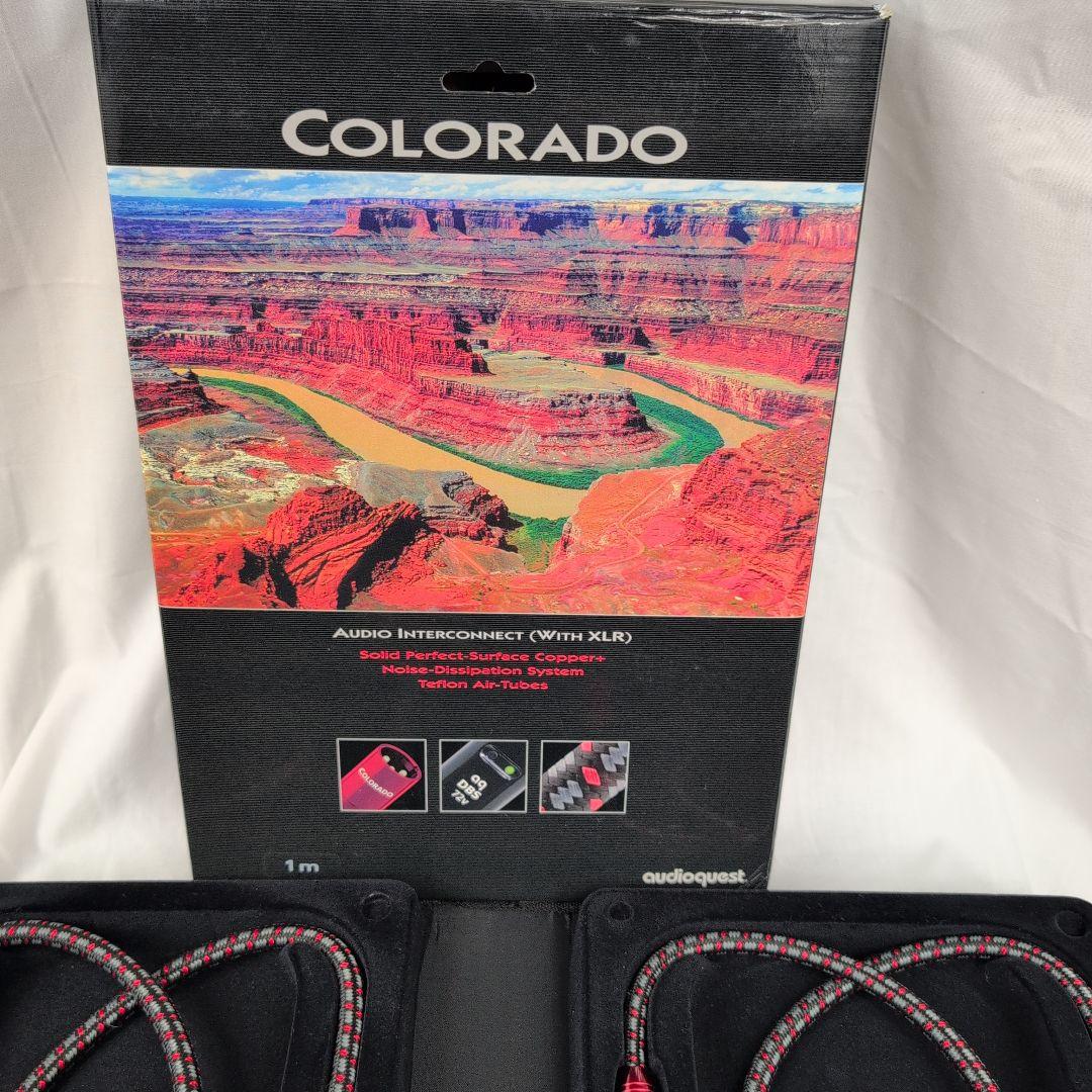 audioquest COLORADO XLRオーディオケーブル 1.0m