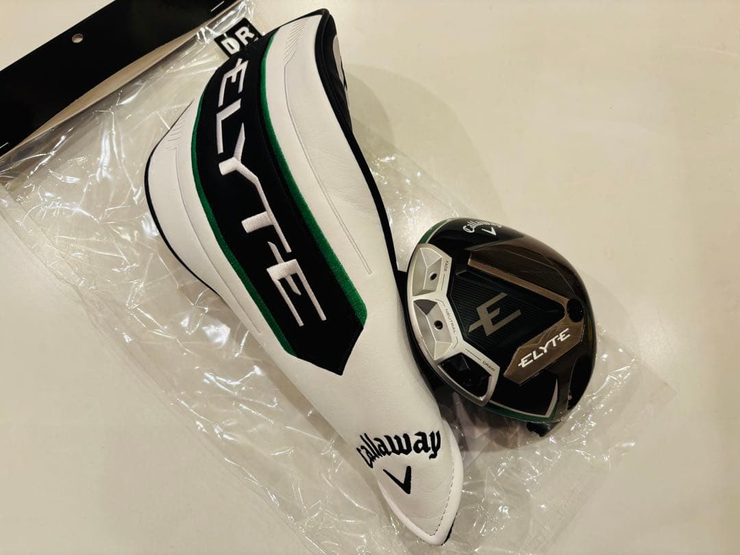 【美品】キャロウェイ エリートELYTEドライバー 10.5° ヘッドハドラス済