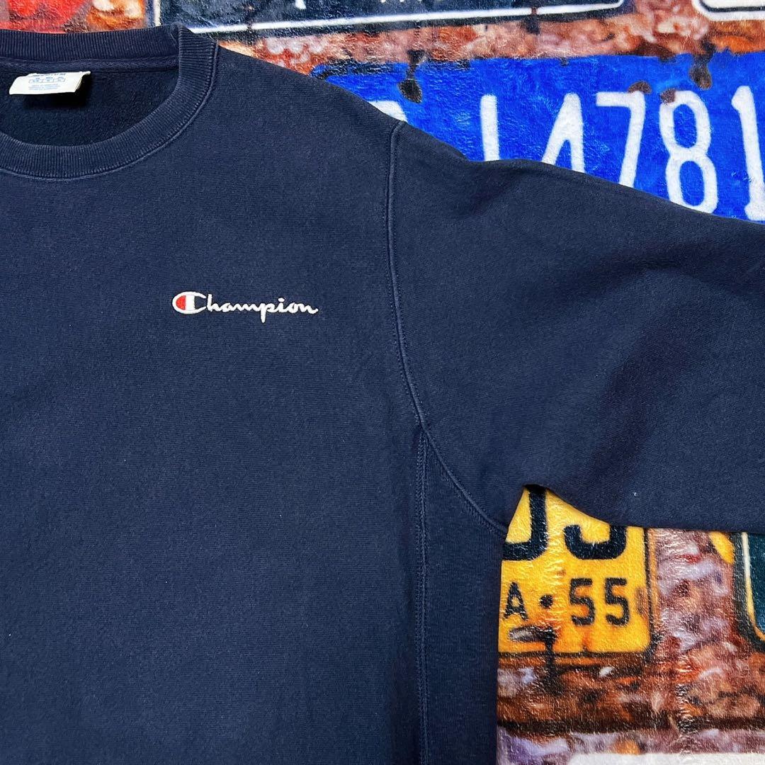 v*o様 Champion リバースウィーブ スウェット ネイビー M フェード