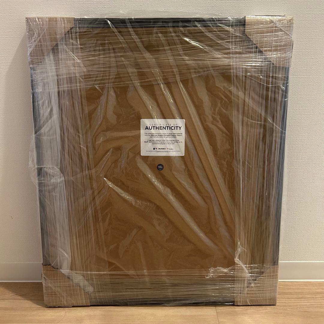 大谷翔平 ワールドシリーズ 初優勝記念 50/50使用球入り 巨大アートフレーム