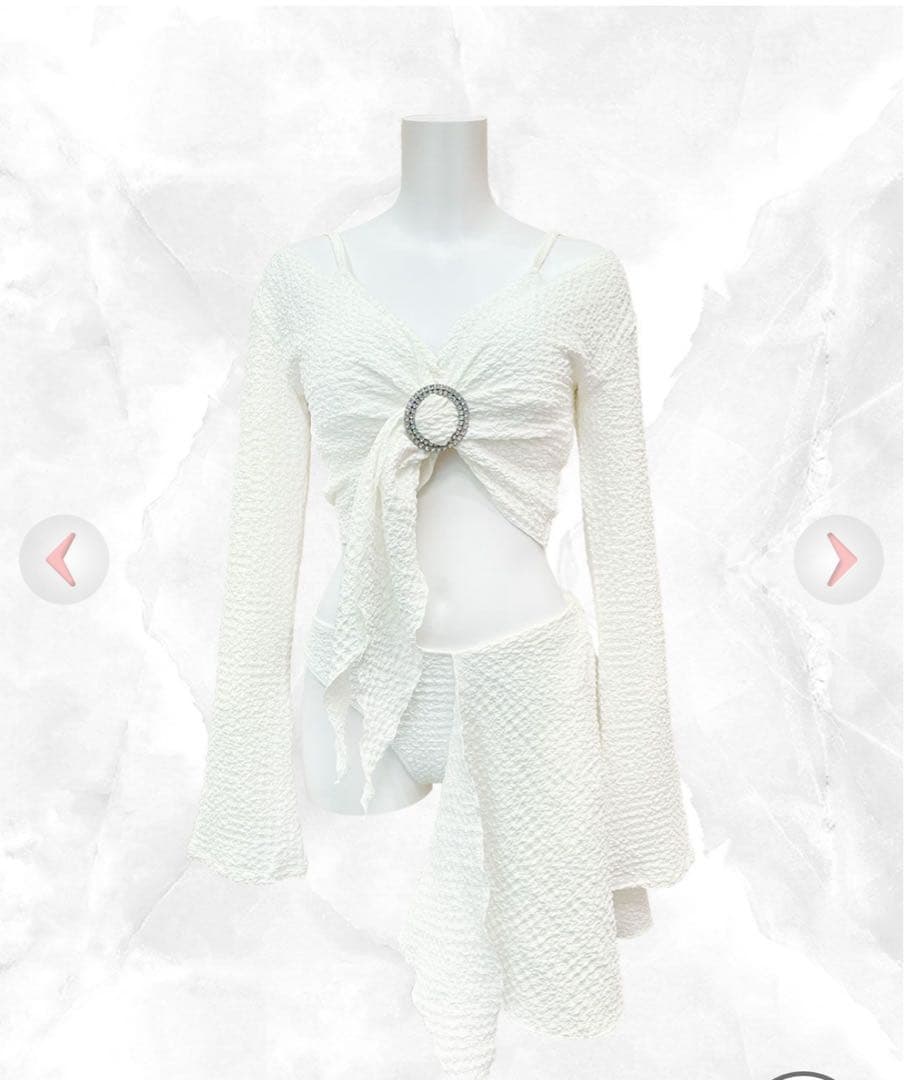 rady パレオデザインビキニ ボレロ　水着　セットアップ　アイボリー