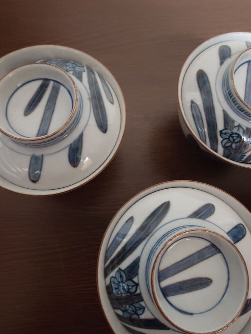 九谷造り蓋つき煮物椀 9個セット