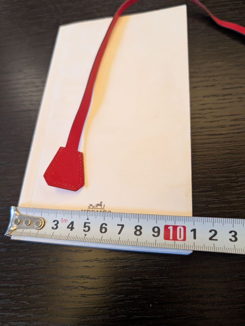 HERMES　エルメス　レザーブックマーク　刻印有正規品　メモ帳セット　SM□E