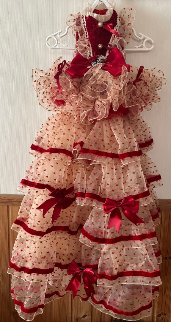 ロングドレス　バレンタインやお誕生日に　Mサイズ