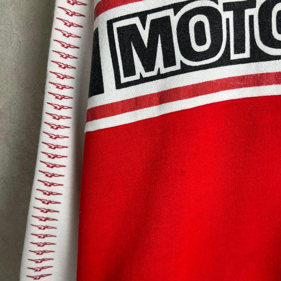 80s イタリア製 スウェットシャツ モトクロス レーシング vintage