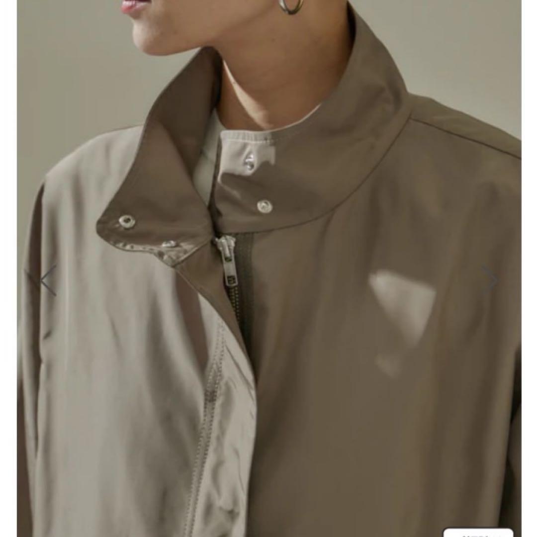 新品タグ付き✨サロンアダム エ ロペ ミリタリースタンドカラーコート ブラウン