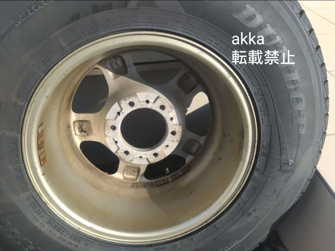 265/70R16 サファリY61 パジェロV40 90　スタッドレス＆ホイール