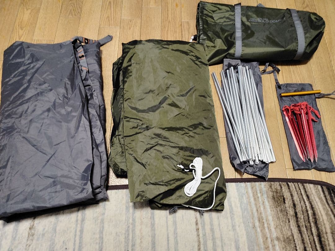 BUNDOK SOLO DOME 1 キャンプテント