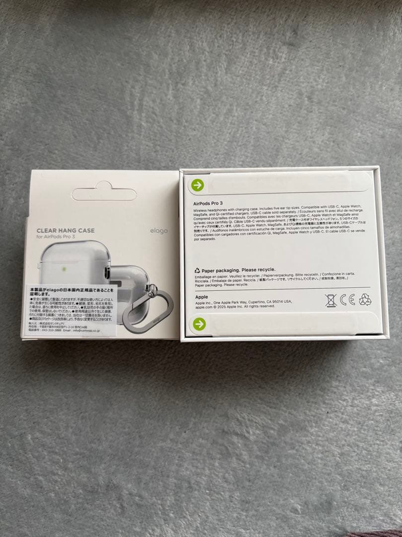 AirPods Pro3+クリアケース付き