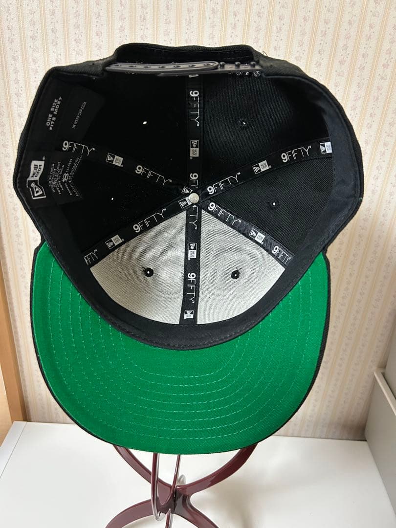 美品！バックチャンネル×ニューエラ スナップバック黒