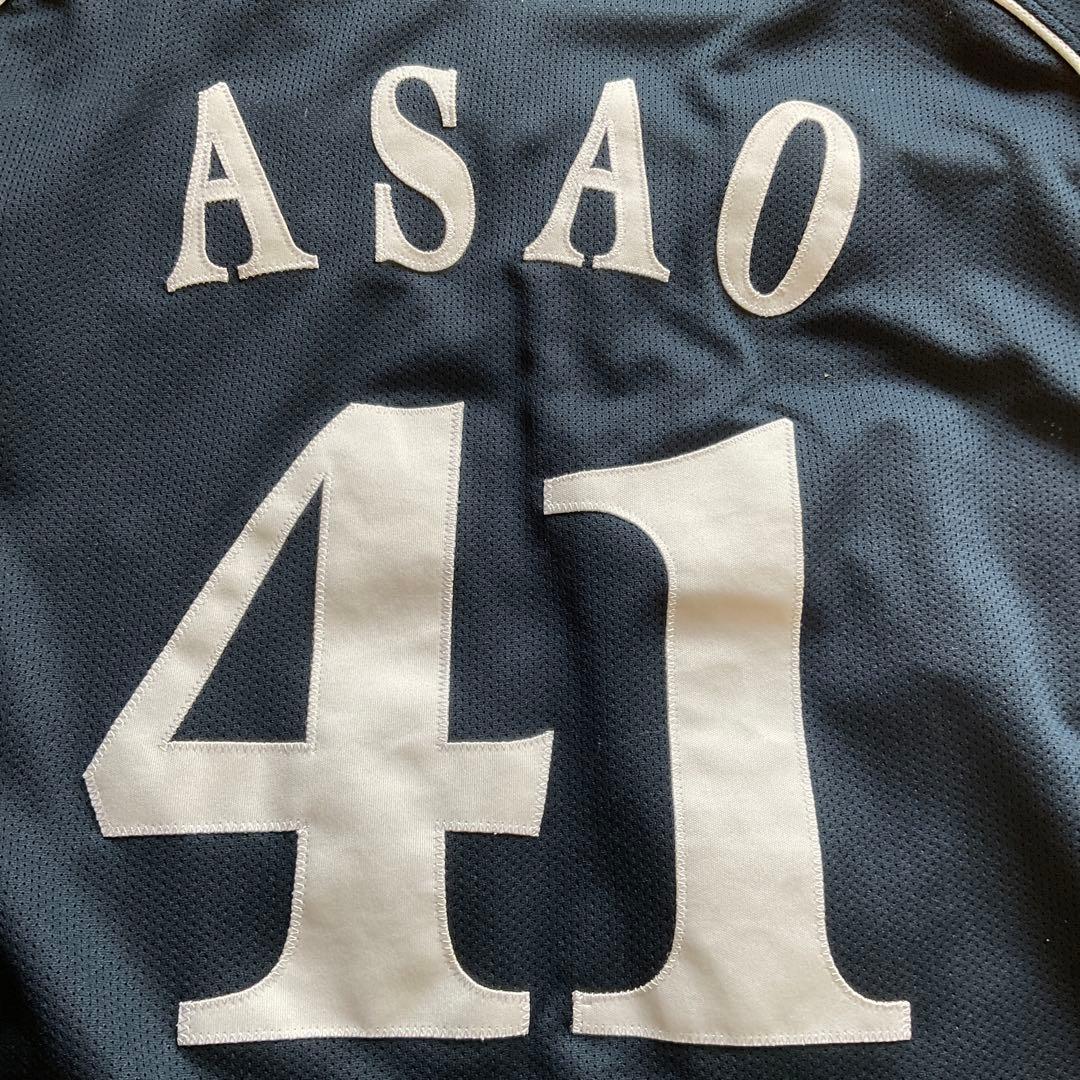 中日ドラゴンズ 浅尾拓也　ユニフォーム　ビジター　刺繍タイプ　Mサイズ