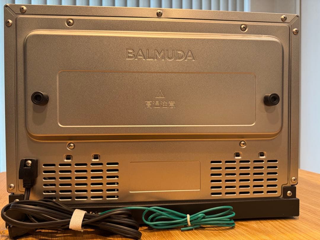 2021年製BALMUDA オーブンレンジ シルバー（E05）オーブン機能◎