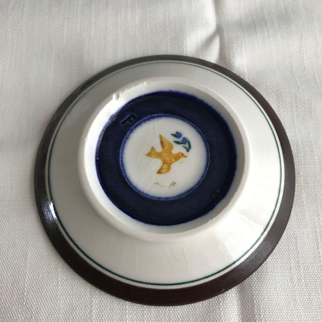 山野辺彩さん 花柄小皿 2枚セット