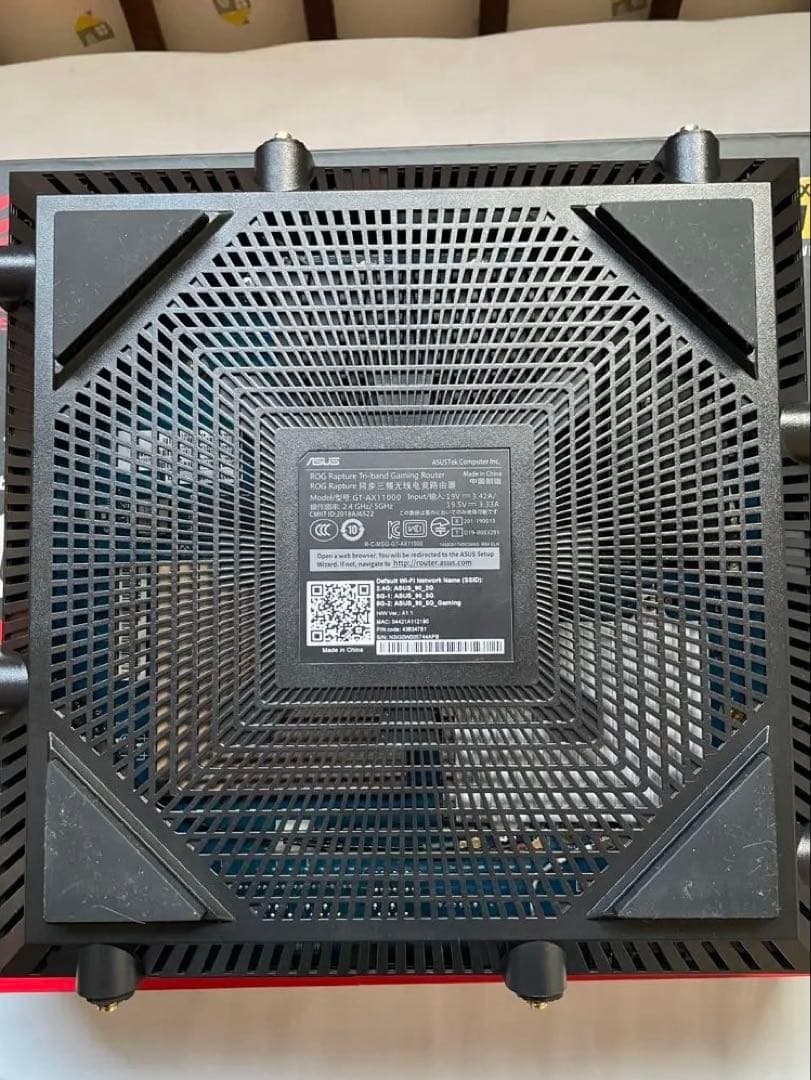 ASUS GT-AX11000 ゲーミング Wi-Fiルーター