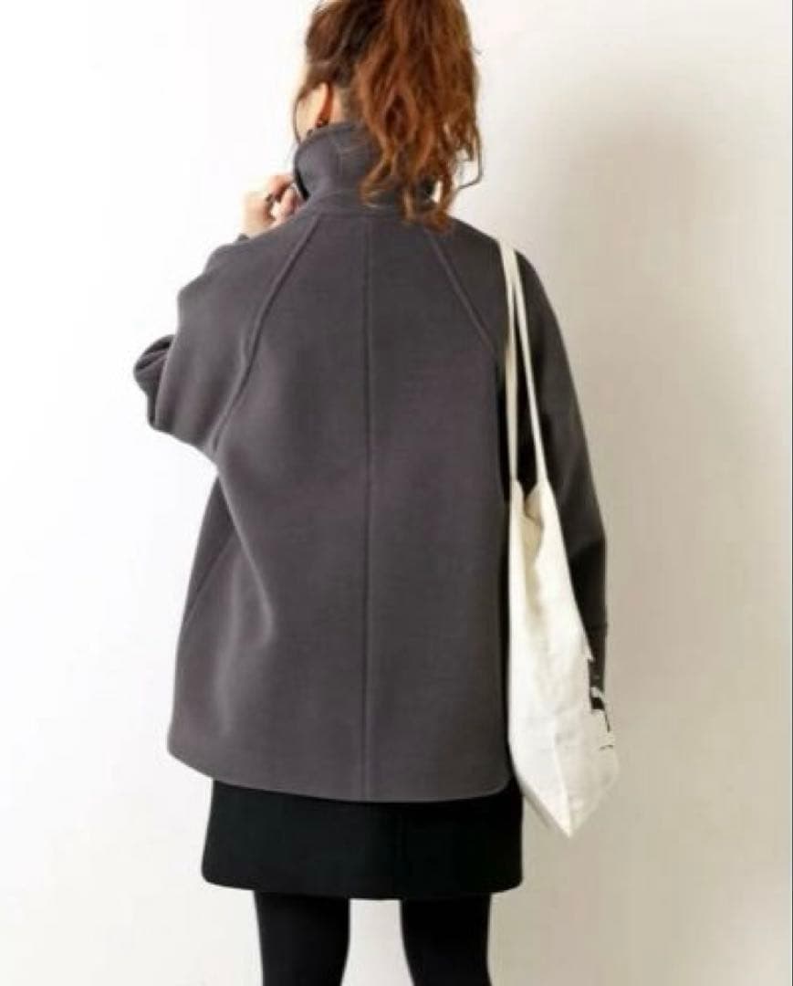 Spick and Span W/Nyモッサステンカラーショートコート