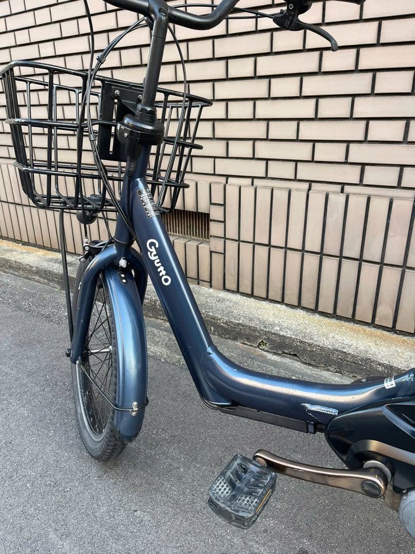 16Ah パナソニックGyutto電動アシスト自転車 チャイルドシート付き