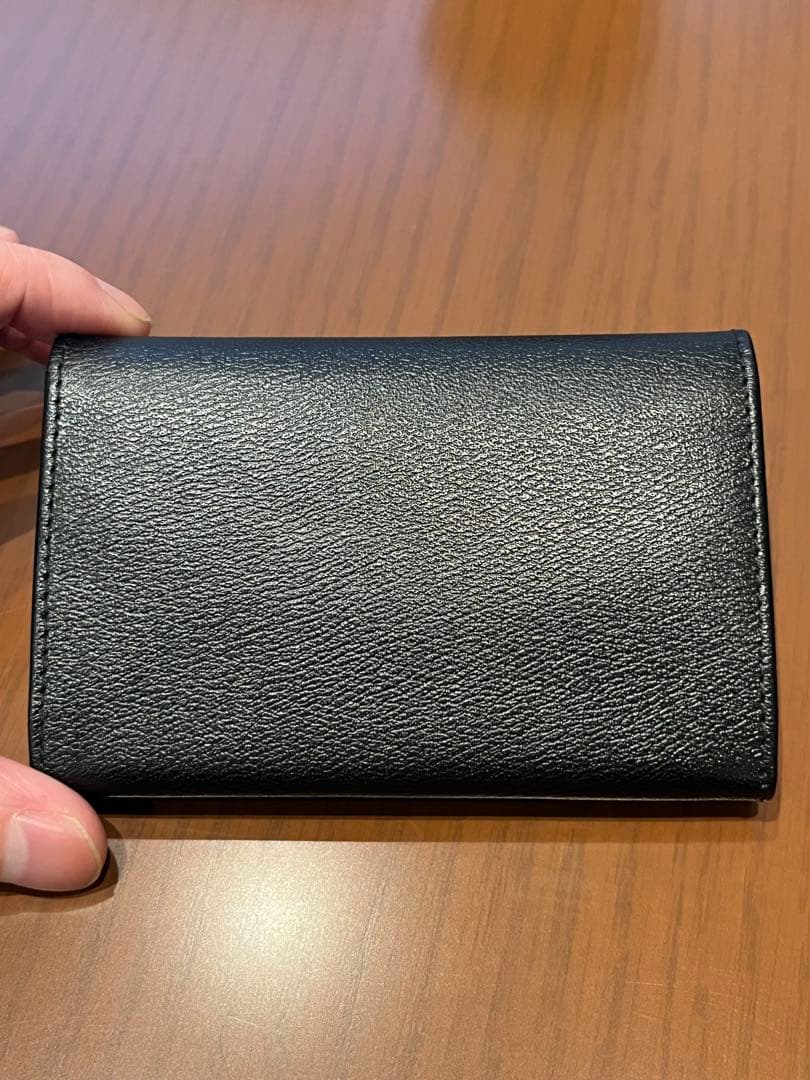 【美品】ロエベ　カードケース　名刺入れ　ブラック