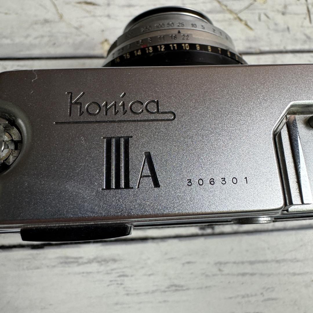 Konica ⅢA レンジファインダーフィルムカメラ フィルムカメラ コニカ