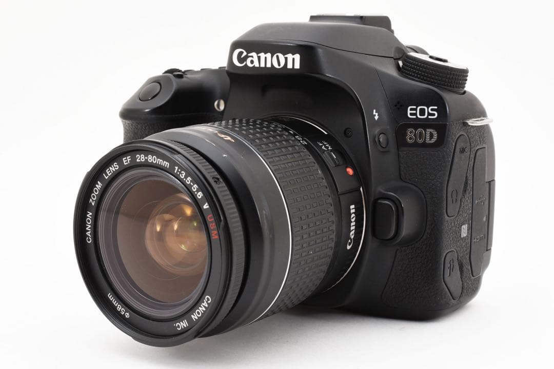 デジタル一眼レフカメラ/Canon EOS 80D標準レンズセット