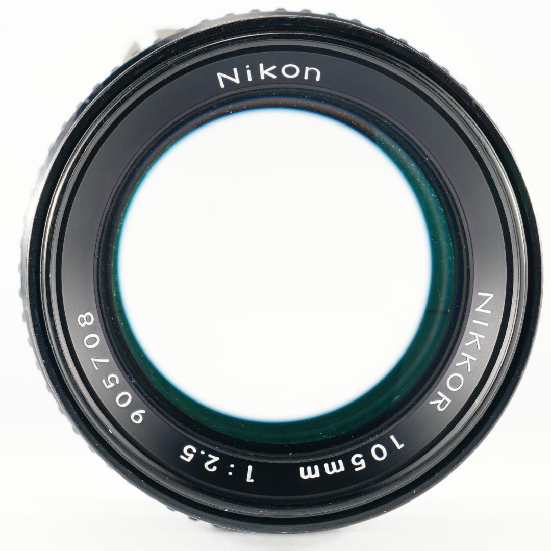【整備＆テスト】Nikon Ai-s Nikkor 105mm F2.5 708