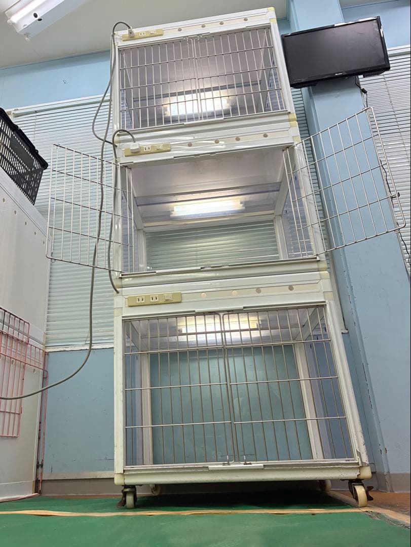 ❗️限界値引実施中❗️GB PRO ペットマンション 3面クリアフィックス窓3段