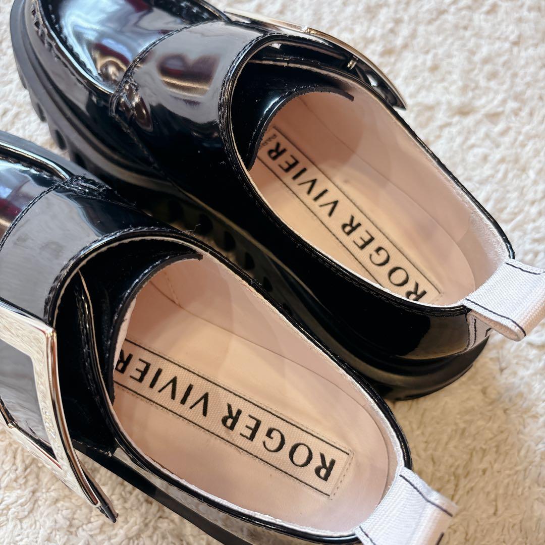 極美品 ロジェヴィヴィエ ヴィヴゴーシック ローファー タキマキ