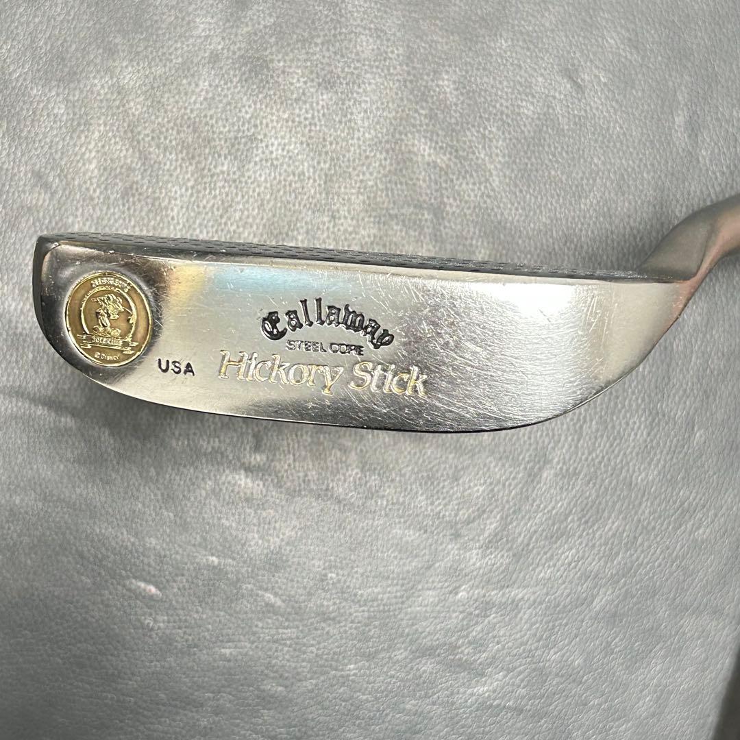 キャロウェイ ヒッコリースティック パター ミッキーメダル 限定品